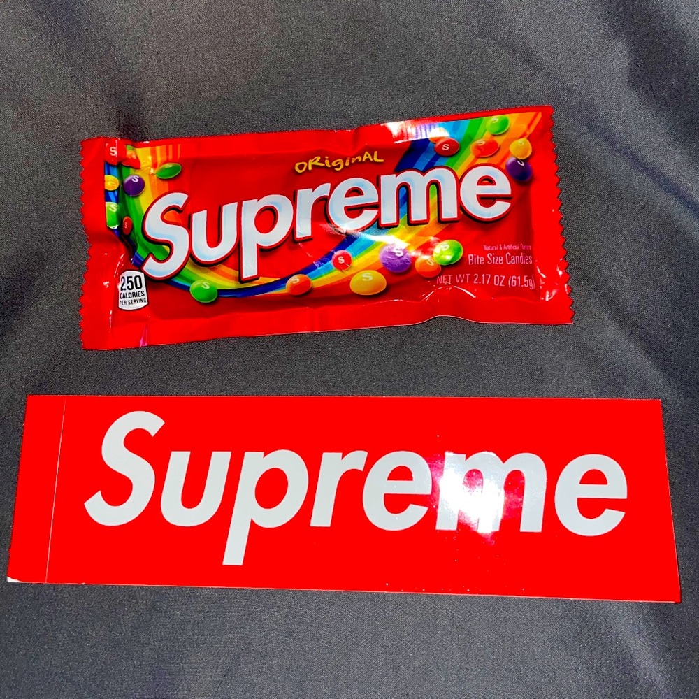 Supreme x Skittles + (1) Sticker